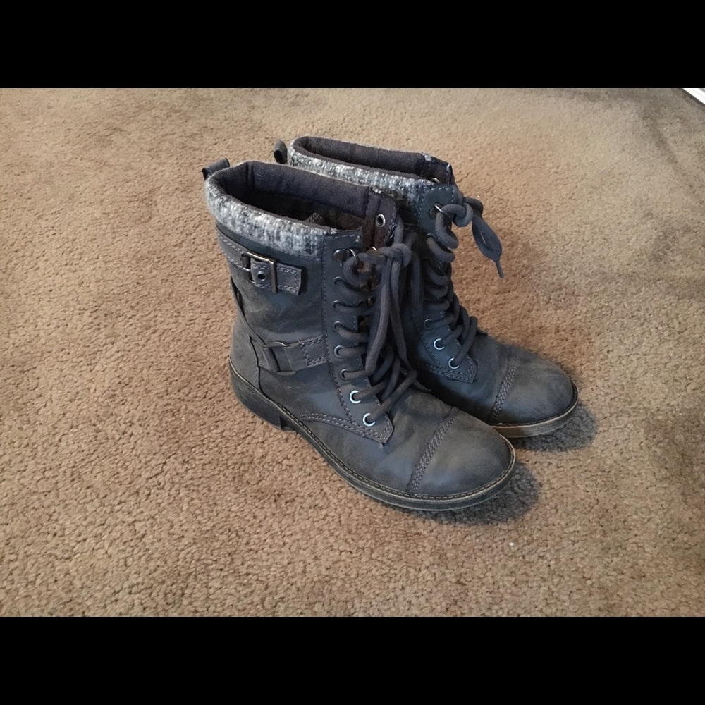Rocket Dog Combat Boots